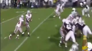 The greatest 1 yard touchdown run you will ever see!