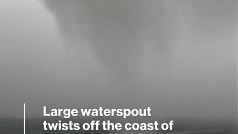 Waterspout seen off coast of Florida