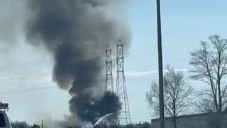 Breaking: NEW footage of Bedford, Ohio metal factory explodes🔥