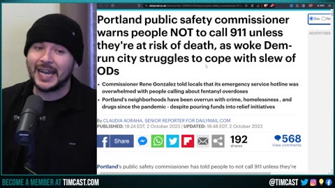 Portland Says DO NOT CALL 911 As Democrat Policy BACKFIRES And Democrats FAIL To Deal With Crime
