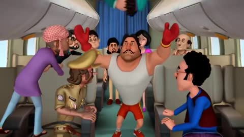 Motu patlu seasons 2 Episode 236 Air Bus