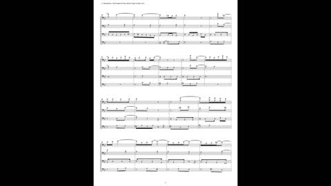 J.S. Bach - Well-Tempered Clavier: Part 2 - Fugue 15 (Bassoon Quartet)