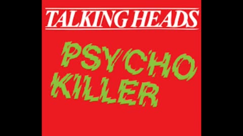Talking Heads - Psycho Killer Remix By 100% Beef Prod. MrGlere