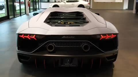 2022 Lamborghini Aventador Ultimae LP 780 4 - Sound, interior and Exterior Details