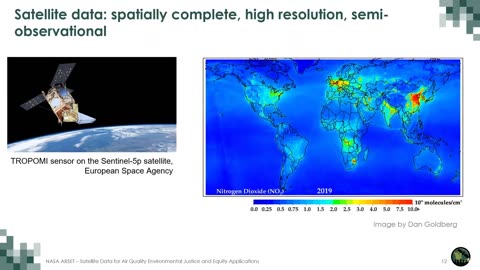 NASA's Application of satellite data environmental justice Part1/3