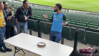 Virat Kohli 34th Birthday Celebration with Press at MCG Stadium