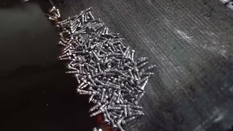 Millions a Day! Mass Screw Production Process in China.