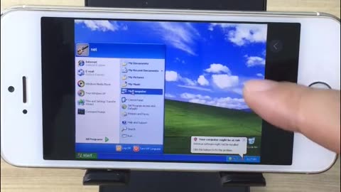 Windows XP on iPhone