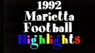 MHS Football Highlights 1992