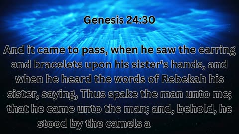 "A Wife for Isaac: Genesis 24:1-40"- PART -1