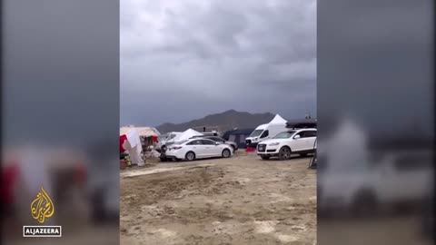 Burning Man festival: Exodus begins after severe flooding chaos