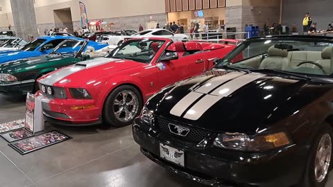 Phoenix International Car Show Mustangs Part 2