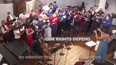 Introducing the "America is Racism" Chorale!