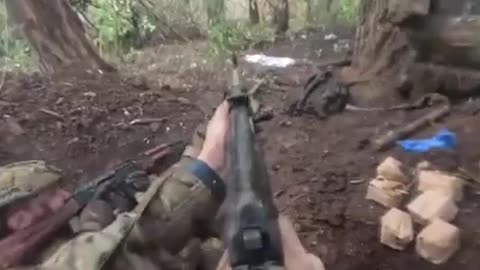 Ukrainians Battling Russians in Kharkiv Oblast