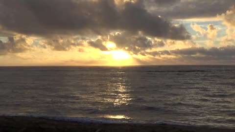 Kapa'a, HI — Kapa'a Beach Park - Sunrise