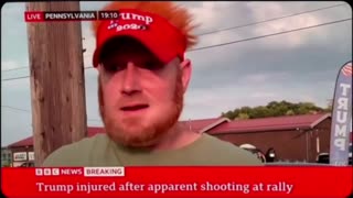 JULY 13th BUTLER, PA RALLY witness - Would be assassin seen on roof. SUSPICIOUS!