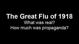 The Great Flu of 1918