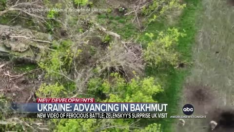 Ukrainian forces gaining more ground in Bakhmut