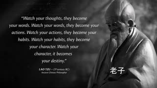 Lao Tzu's Quotes which are better known in youth to not to Regret in Old Age