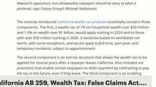Legal Storm Brewing: California’s Wealth Tax Under Fire.