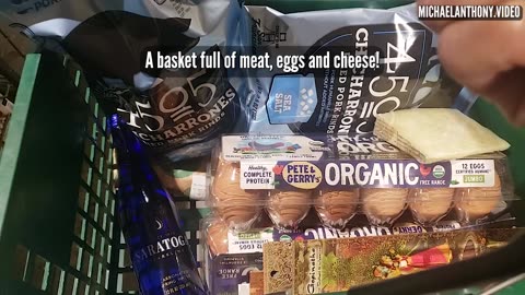 Carnivore Groceries at Whole Foods: Lamb, Steak, Pork Rinds, Eggs, and Cheese!