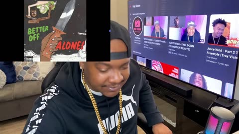 JUICE WRLD - BETTER OFF ALONE (TRAYVISION REACTS)