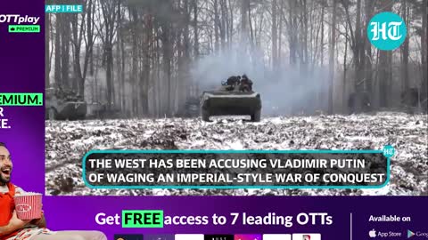 Putin's men destroy Ukraine Army's Infantry Fighting Vehicle on the frontline _ Artillery barrages