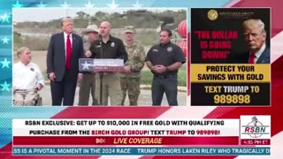 Trump Visits the Border at Eagles Pass, Texas