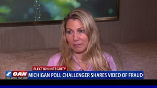 Mich. poll challenger shares video of fraud