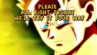 Dragon Ball Super - One Arm Master Gohan Smacking the hell out of Trunks. I LOVE Master Gohan