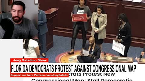 Florida Democrats PROTEST Against Congressional Map