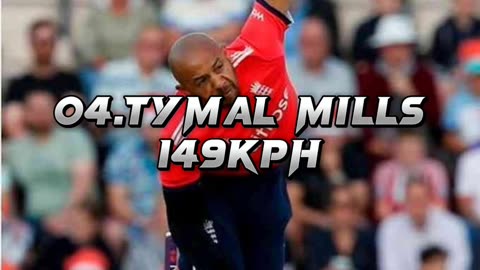 Top 10 fastest bowler in the world