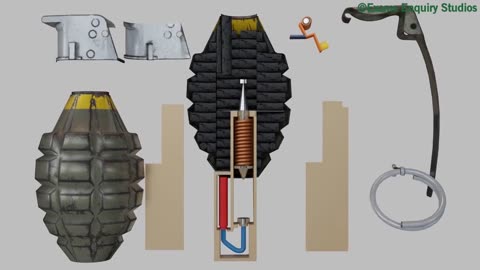 How to Grenade work? 3D Animation