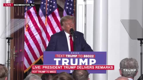 President Trump Delivers Remarks in Bedminster, NJ 06/16/2023