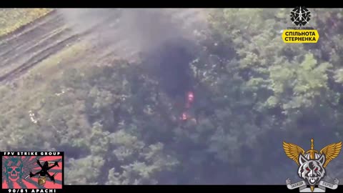 Coordinated work of Apache operators with a neighboring unit. Destruction of