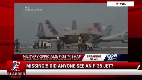 Missing!!! Did Anyone See An F-35 Jet?