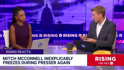 WATCH: McConnell FREEZES Inexplicably AGAIN; Jean-Pierre SQUIRMS When Pressed On Biden's Age: Rising