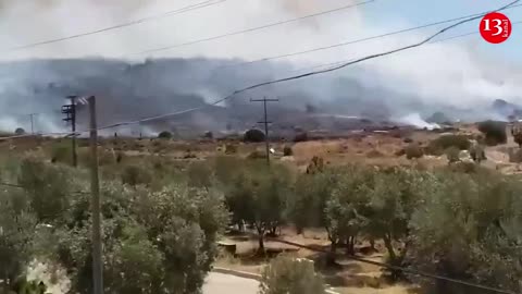 Devastating wildfires ravage Türkiye’s coastal regions