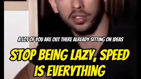 Stop being lazy