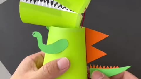 Diy Paper Crocodile