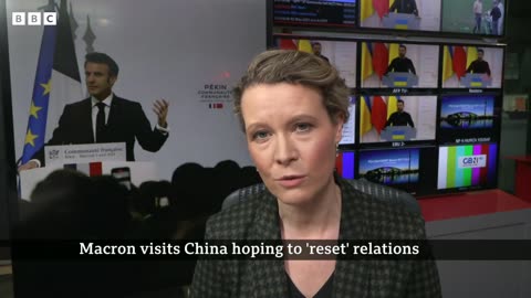 Emmanuel Macron and Ursula von der Leyen in China to ‘reset’ relations – BBC News