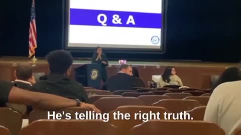AOC gets called out by her own supporters at her Town Hall meeting