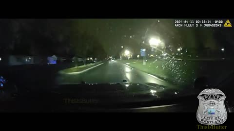 Dash and body cam shows six people arrested following Westland police chase