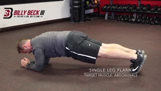 Single Leg Plank