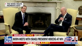 Israeli President Has NO IDEA What Biden Is Trying To Say