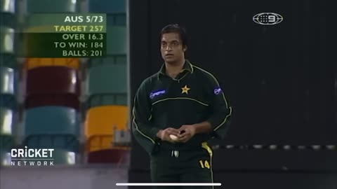 Shoaib Akthar’s deadliest bouncer ever