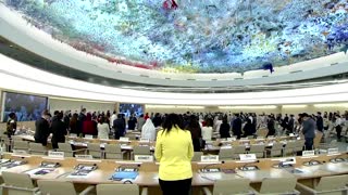 U.N. rights council holds minute of silence for Abe