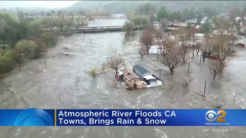 Millions impacted by flooding in California from atmospheric river