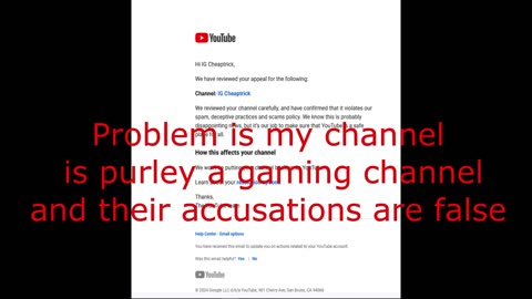 Youtube deleted my channel NO warning or strike