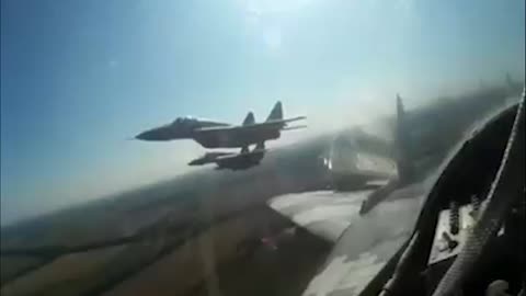 Ukrainian Air Force Shows Its Aircraft Performing Combat Missions Against Russian Invaders